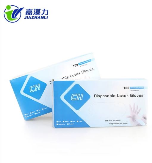 Eco-Friendly Powdered/Powder Free Disposable Latex Gloves Surgical Examination Latex Rubber Gloves