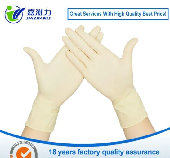 Industrial Safety Protective Powder-Free Medical Examination Disposable Nitrile Rubber Latex Gloves