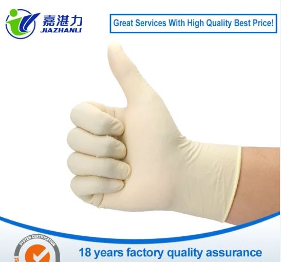 Industrial Safety Protective Powder-Free Medical Examination Disposable Nitrile Rubber Latex Gloves