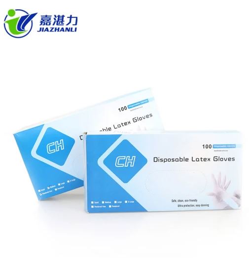 Industrial Safety Protective Powder-Free Medical Examination Disposable Nitrile Rubber Latex Gloves