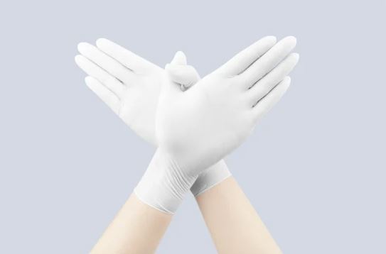 Disposable Latex Examination Household Gloves Powdered