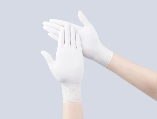 Disposable Latex Examination Household Gloves Powdered